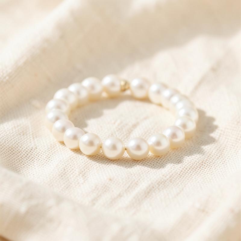 Classic White Pearl Stretch